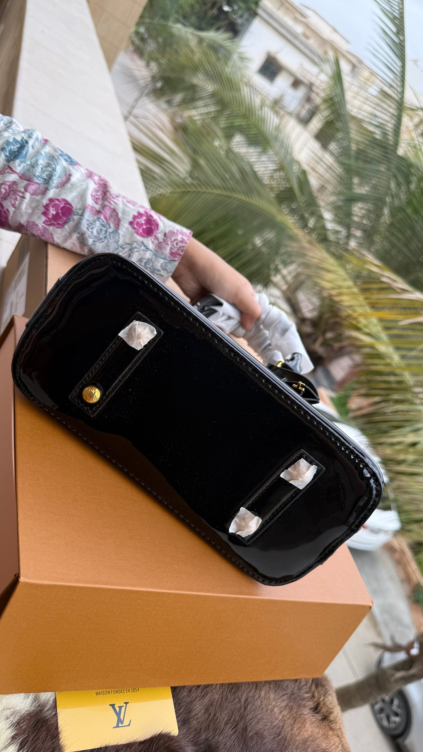 Louis Vuitton Electric Epi Alma BB handbag-Double box-Master Plus Series