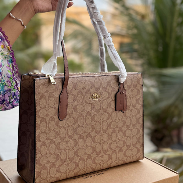 Coach Nina tote Folding Box Packing Master Plus series.