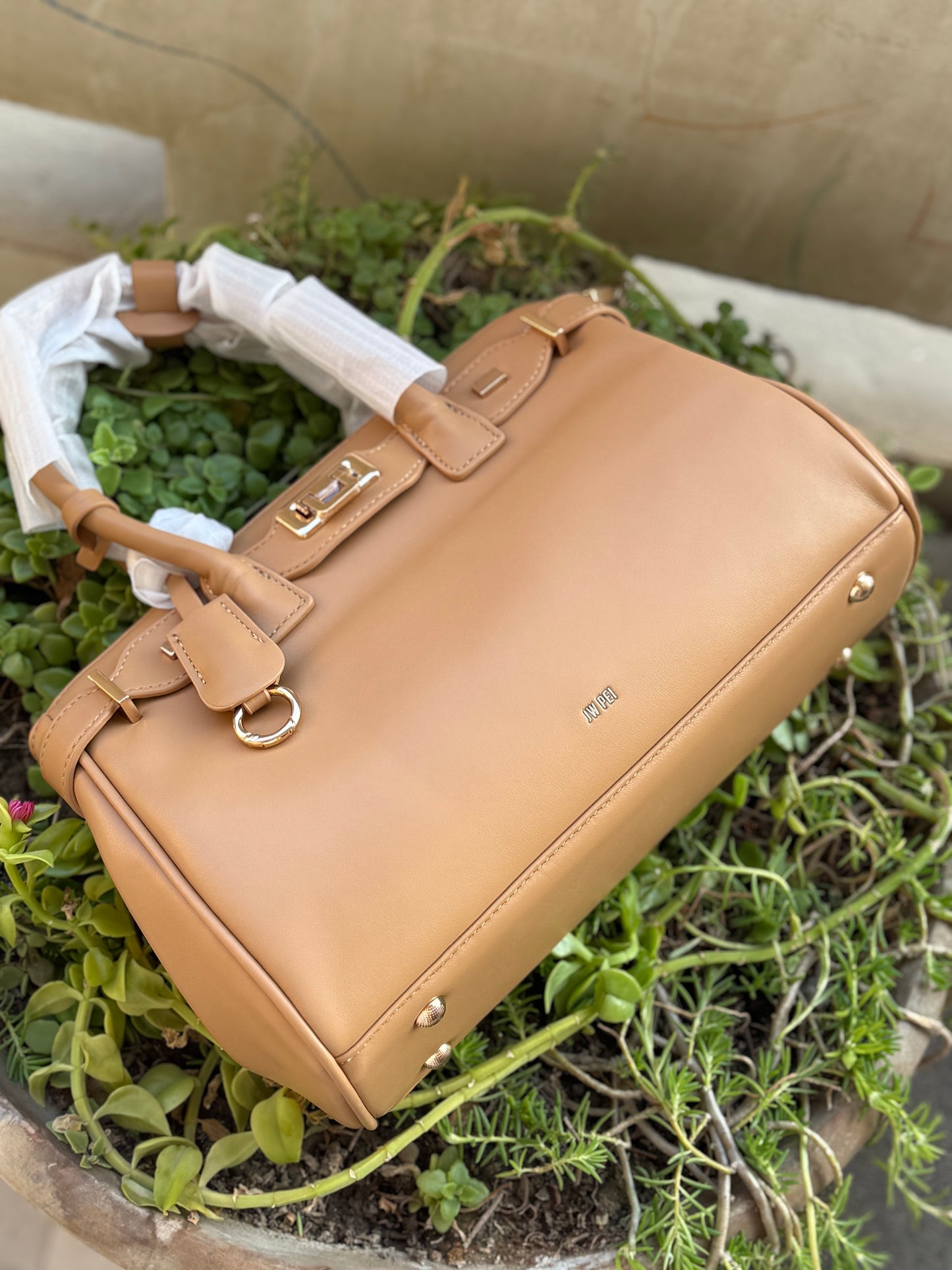 JW PEI Ziva Metal Lock Decoration Tote Bag-Master Series-Same as original