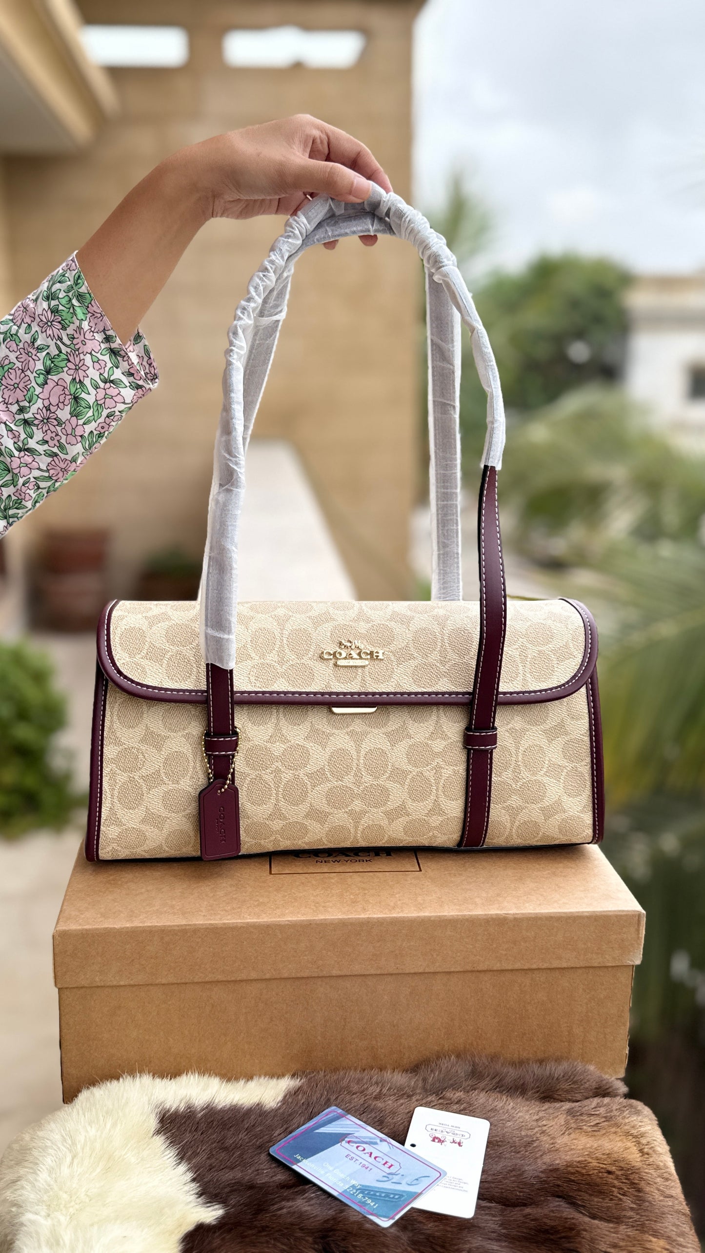 Coach Bridget Shoulder Flap Bag-Master Plus Series-With Box
