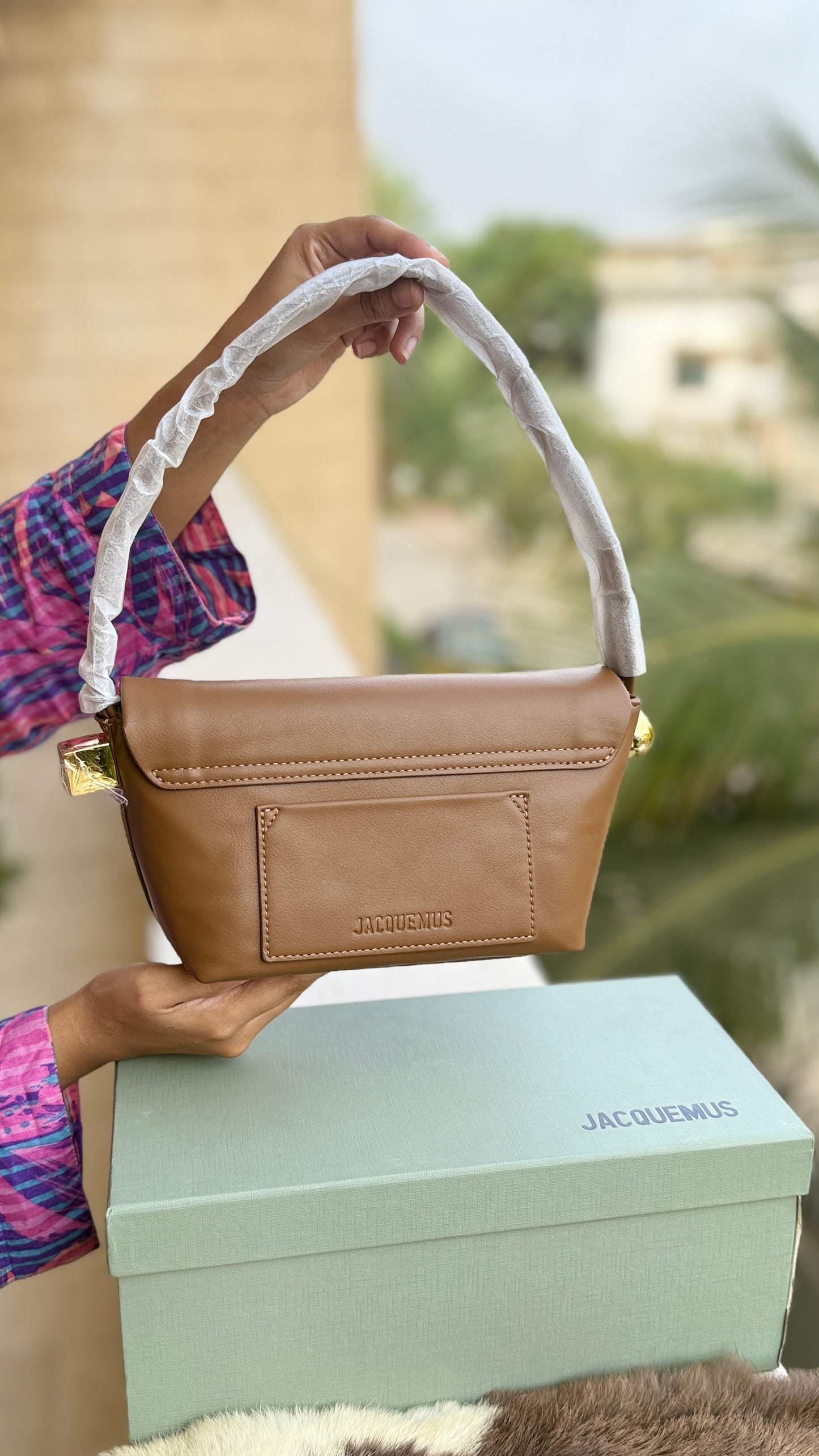 Jacquemus Le Rond Carré Shoulder Bag-Master Series-With box