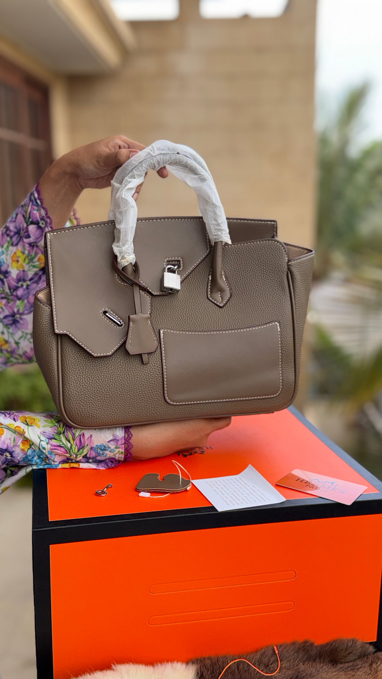 Hermès Birkin En Désordre 30 Master Series Without Box