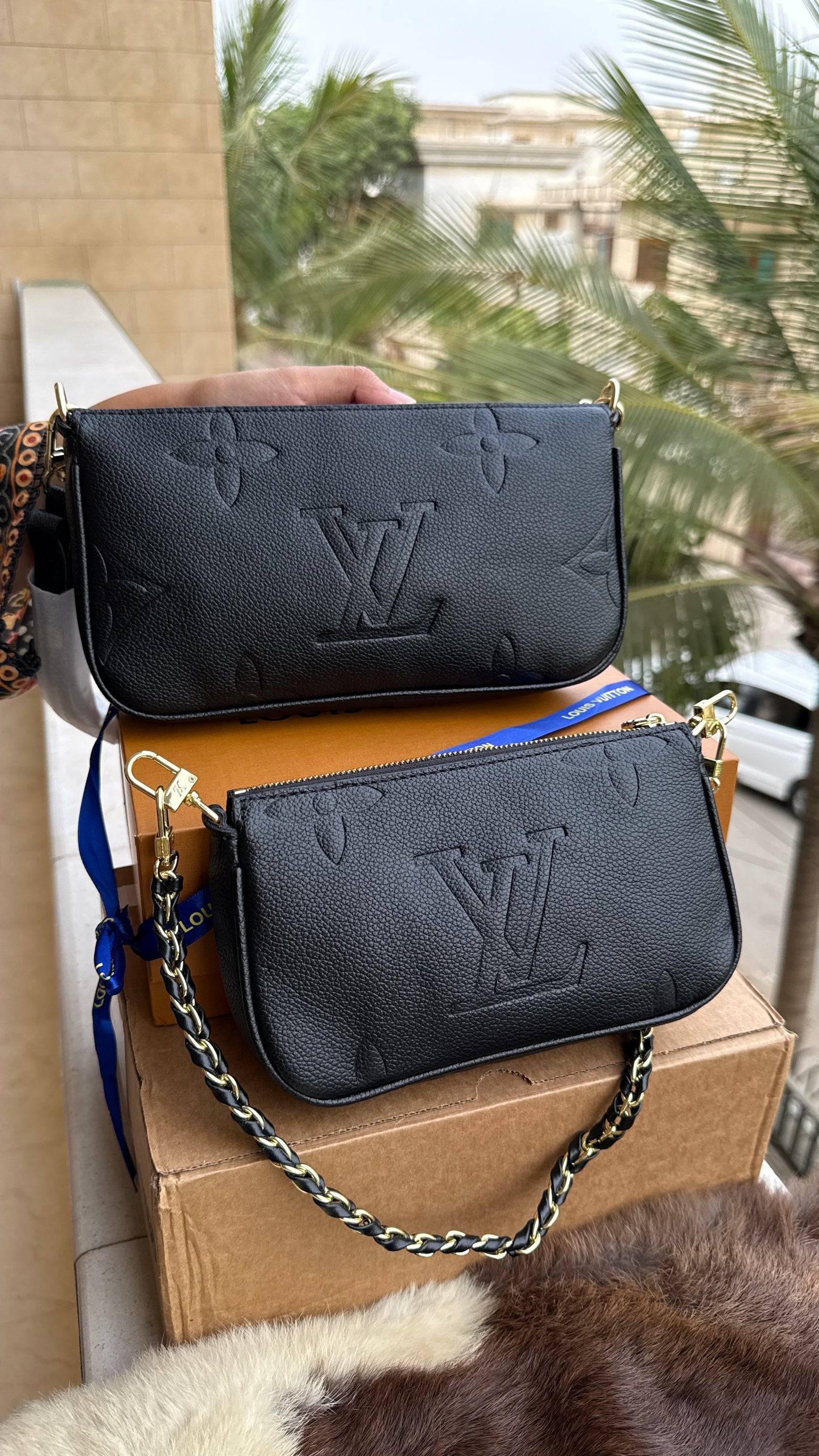 Louis Vuitton Multi Pochette Accessoires bag-Double Folding box-Master Series