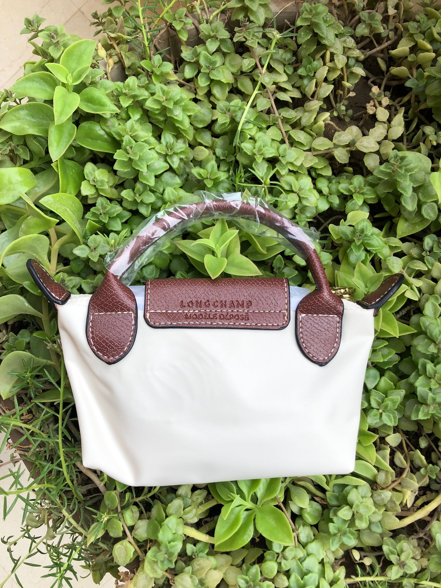 LONG CHAMP LE PLIAGE ORIGINAL POUCH WITH HANDLE ( Master Series )