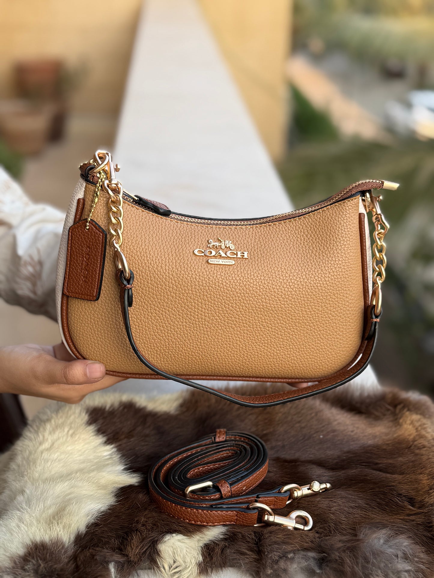 Coach Teri Hobo bag-With box-Master Series