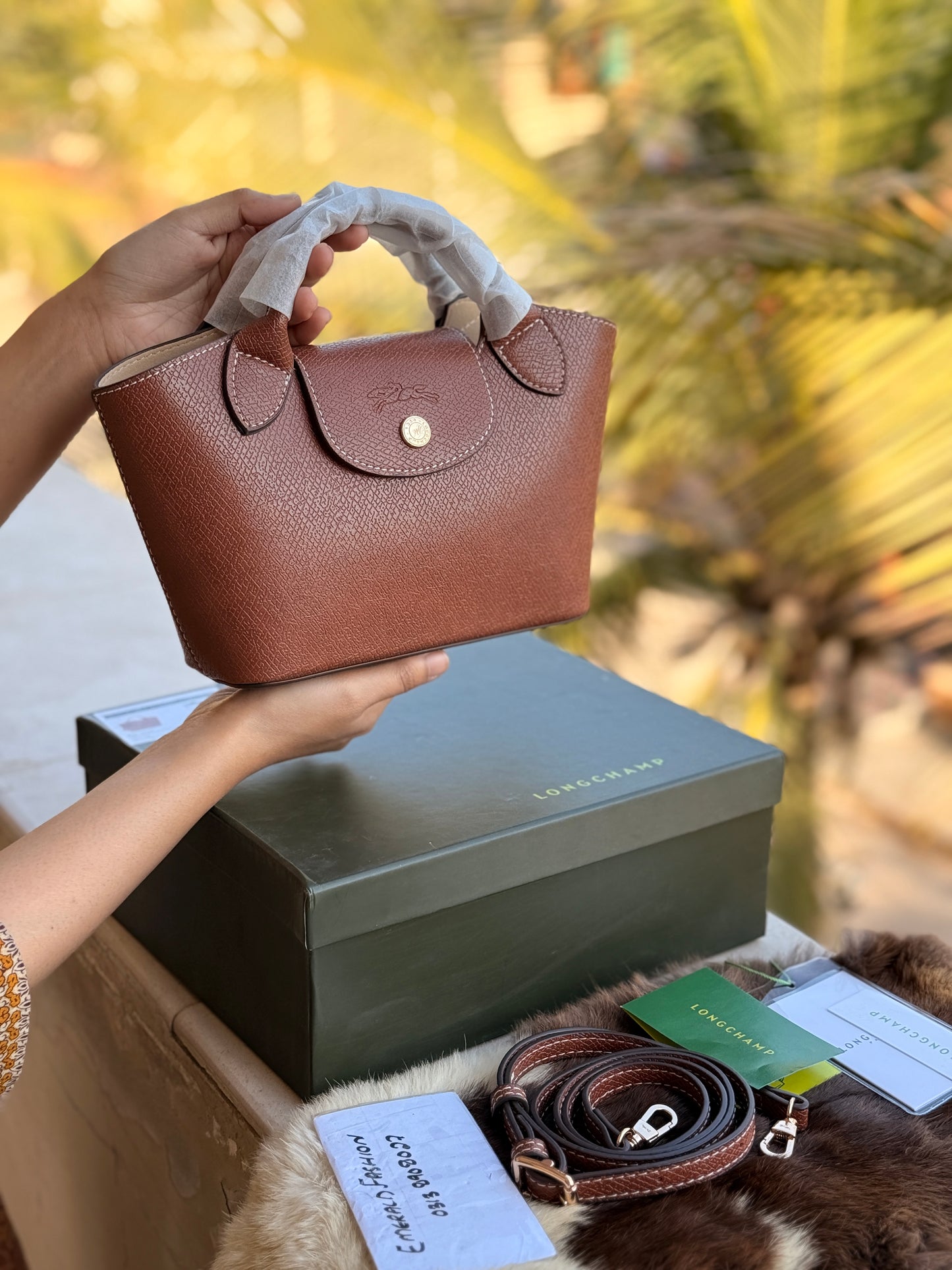 Long Champ ÉPURE XS Tote-Master Plus Series-Same as original-With Box