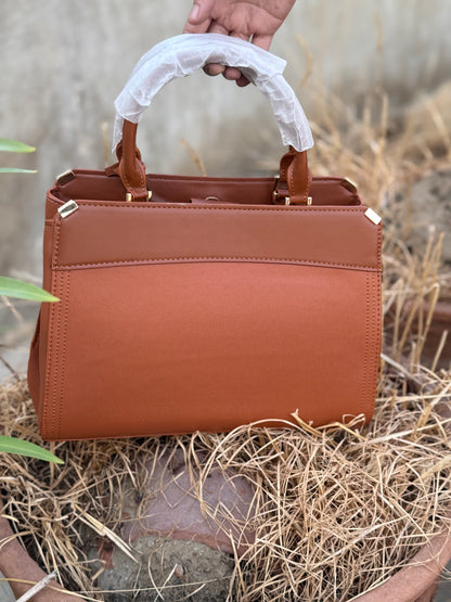 Charles & Keith Metal-Edge Top Handle Bag-Master Series-Same as original