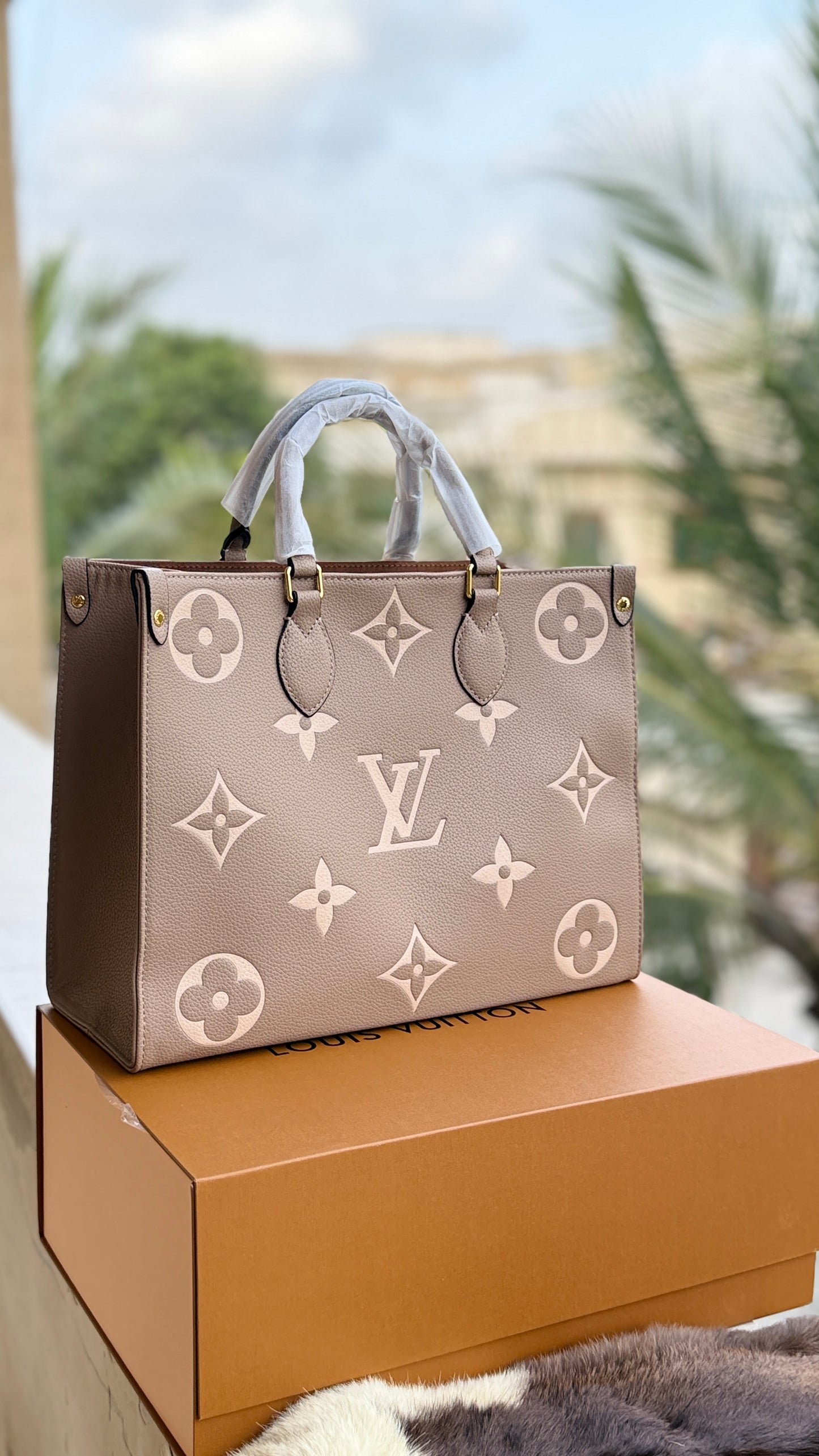 Louis Vuitton On The Go Tote With Double Box-Master Plus Series