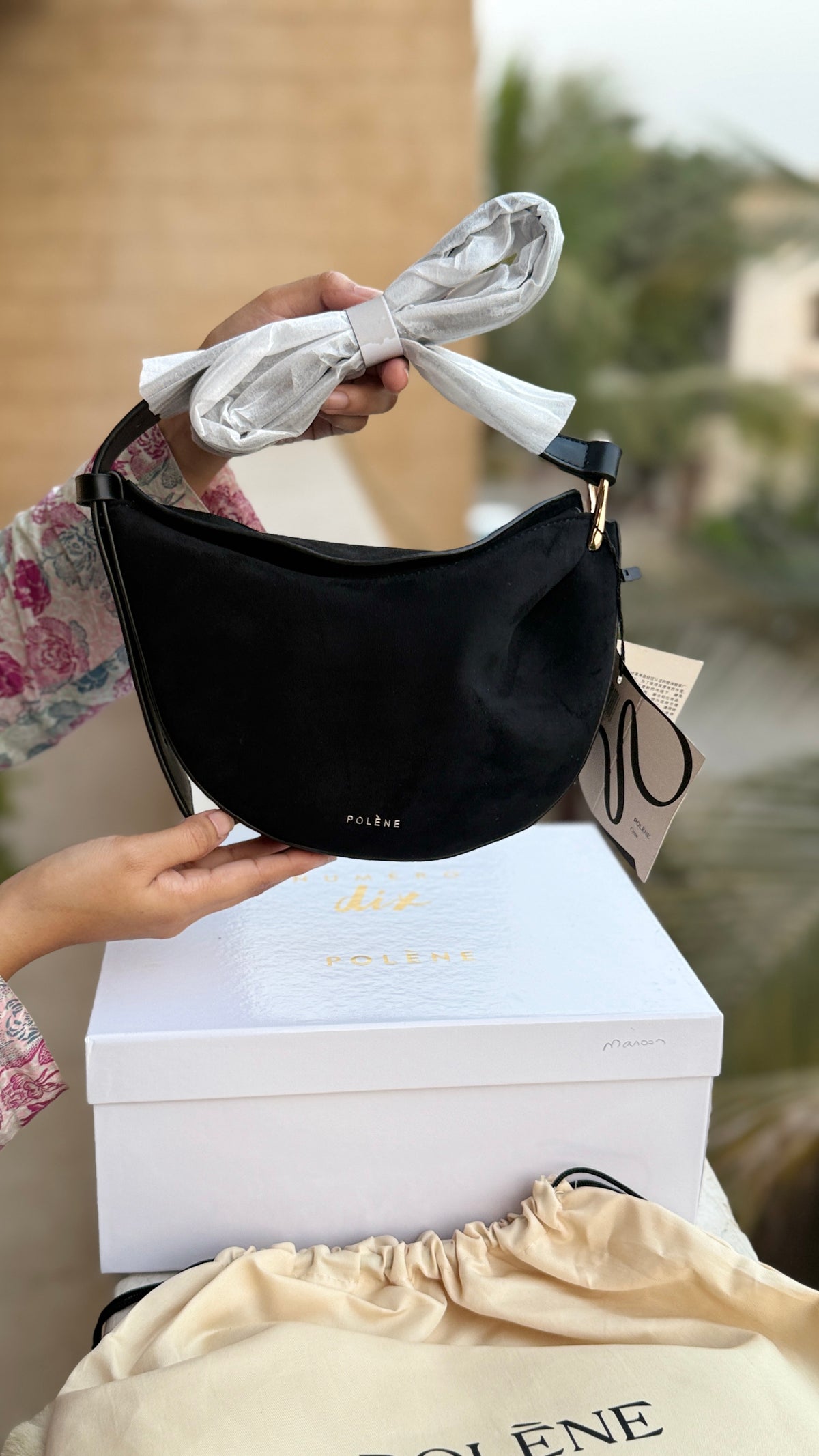 Polène Tonca Suede-Master Plus Series with box