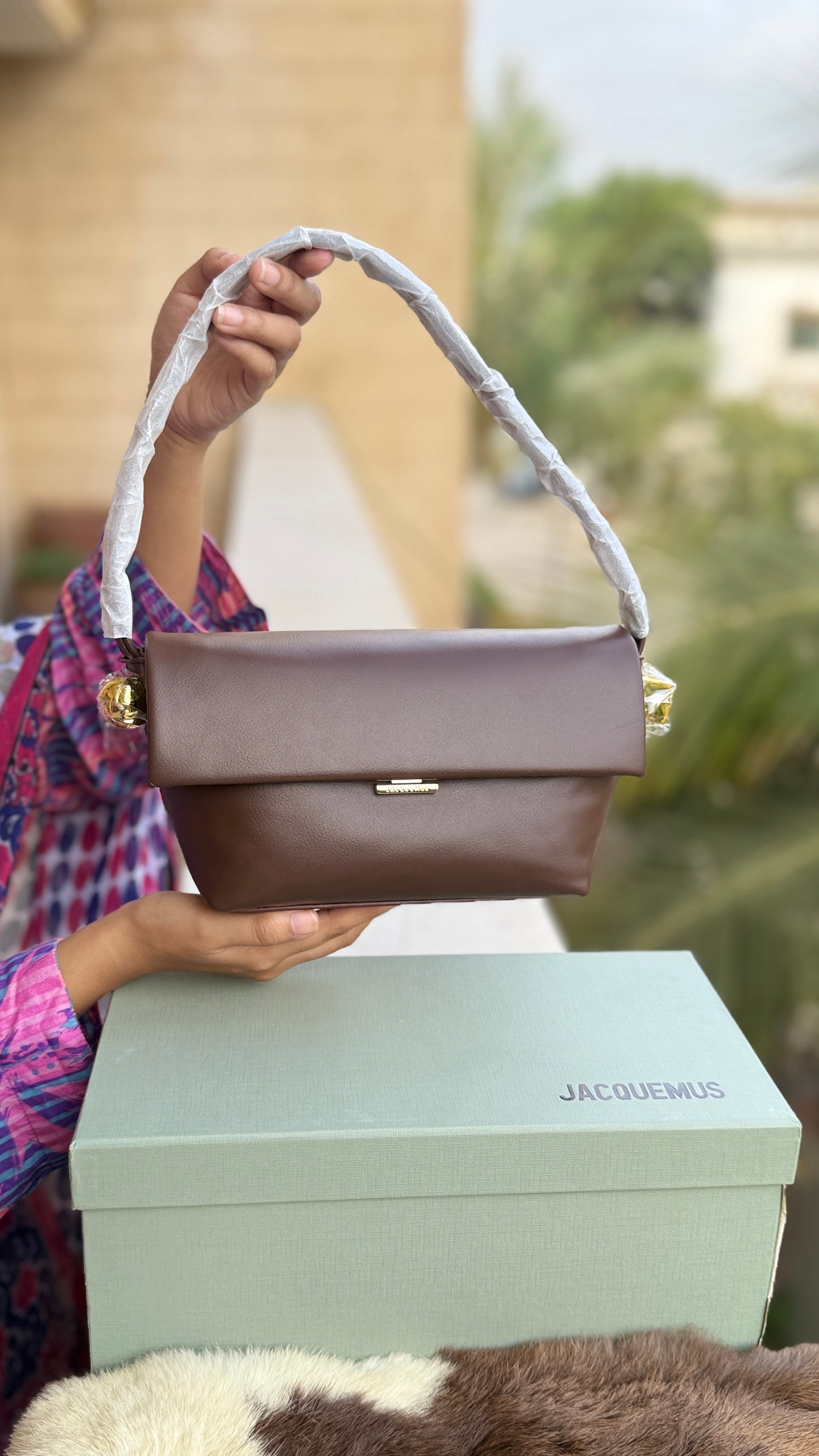 Jacquemus Le Rond Carré Shoulder Bag-Master Series-With box