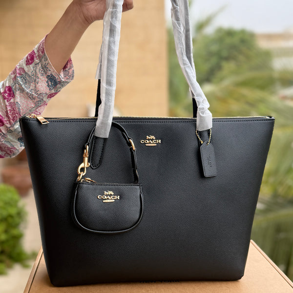 Coach Tote-With Coin Bag-Master Plus Series-With Box