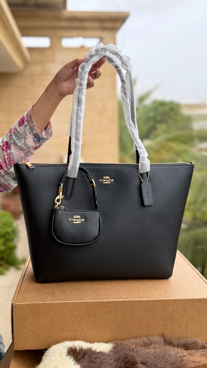 Coach Tote-With Coin Bag-Master Plus Series-With Box
