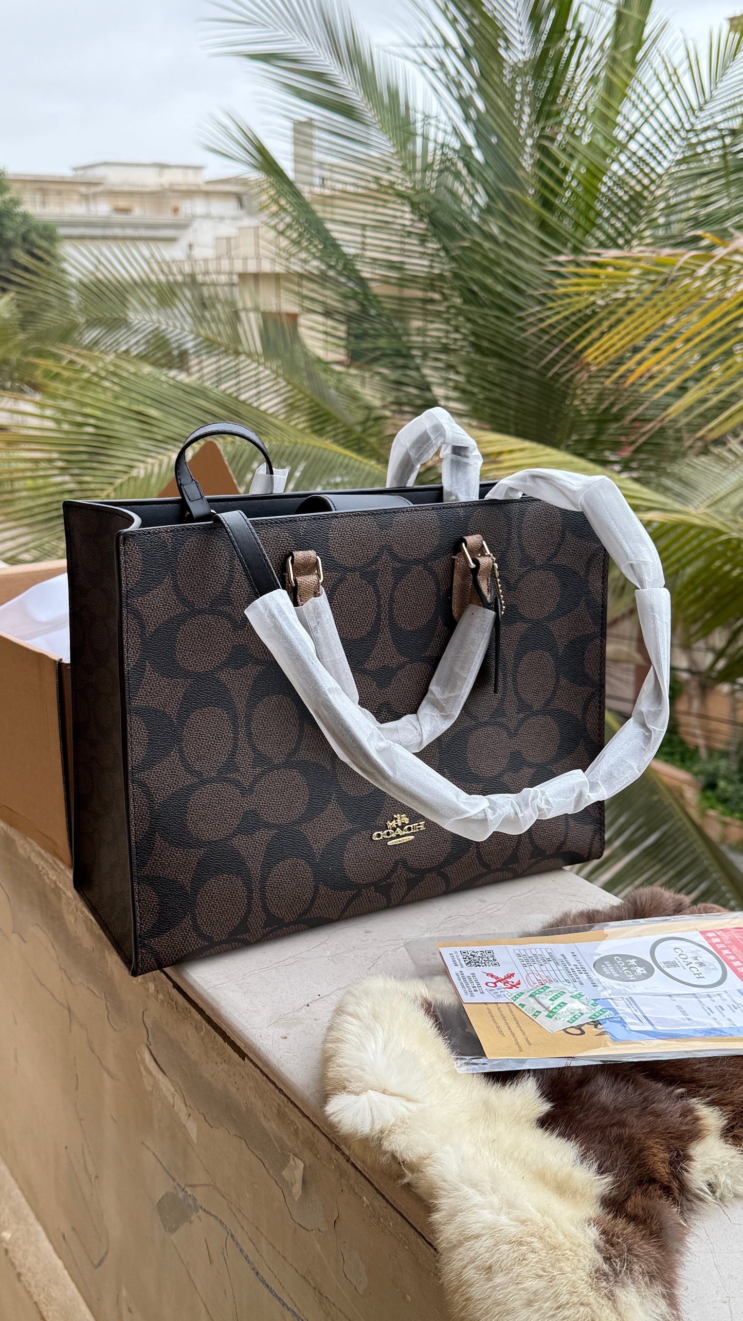 Coach Maggie Tote Bag-Master Series-With Box