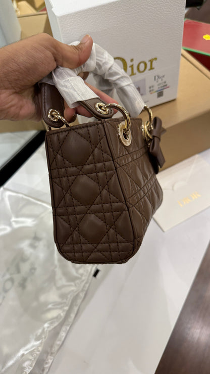 Lady Dior Mini By Dior-AAA Series-Double Folding Box