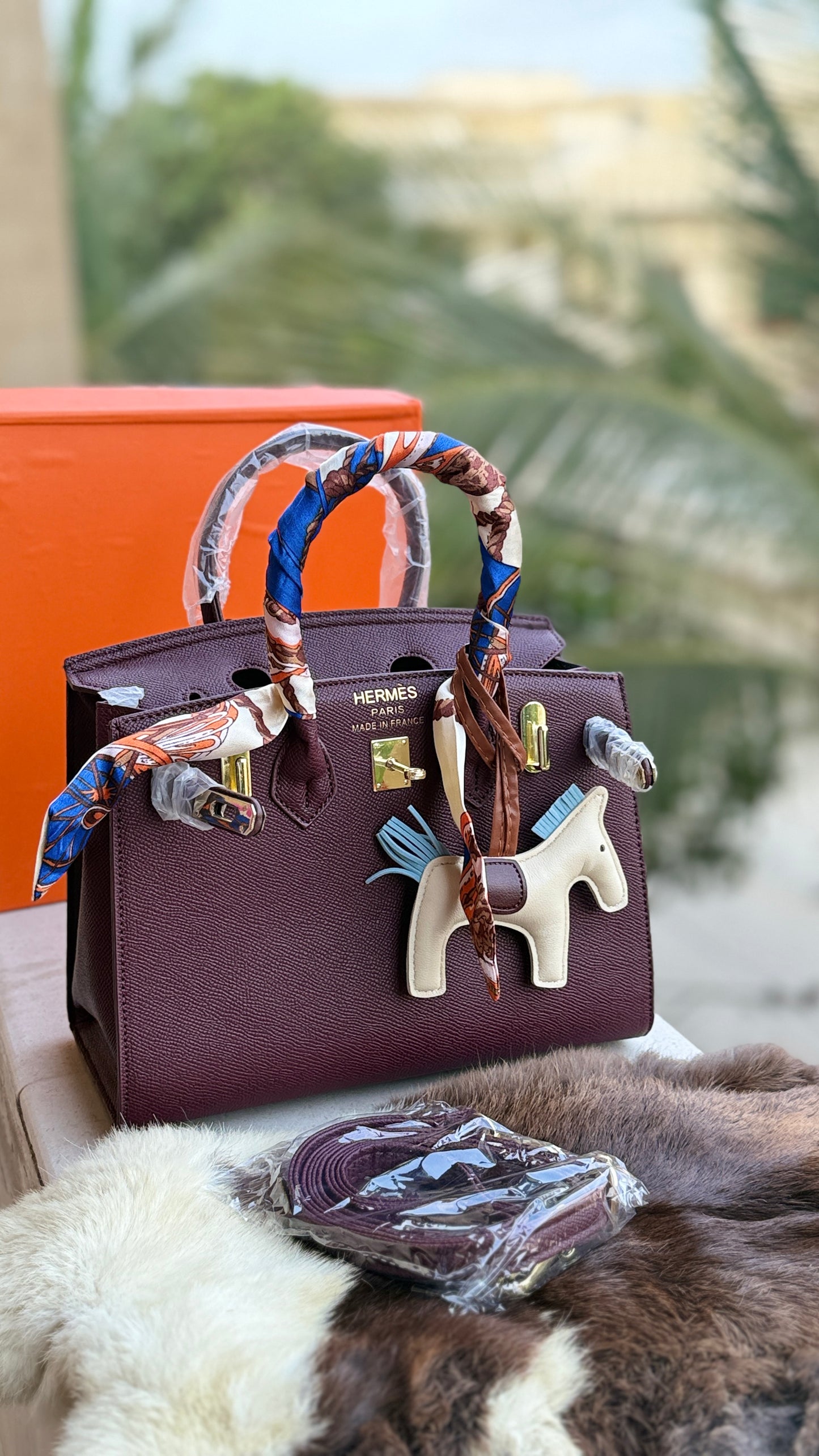 Hermes Birkin With Box Master Series.