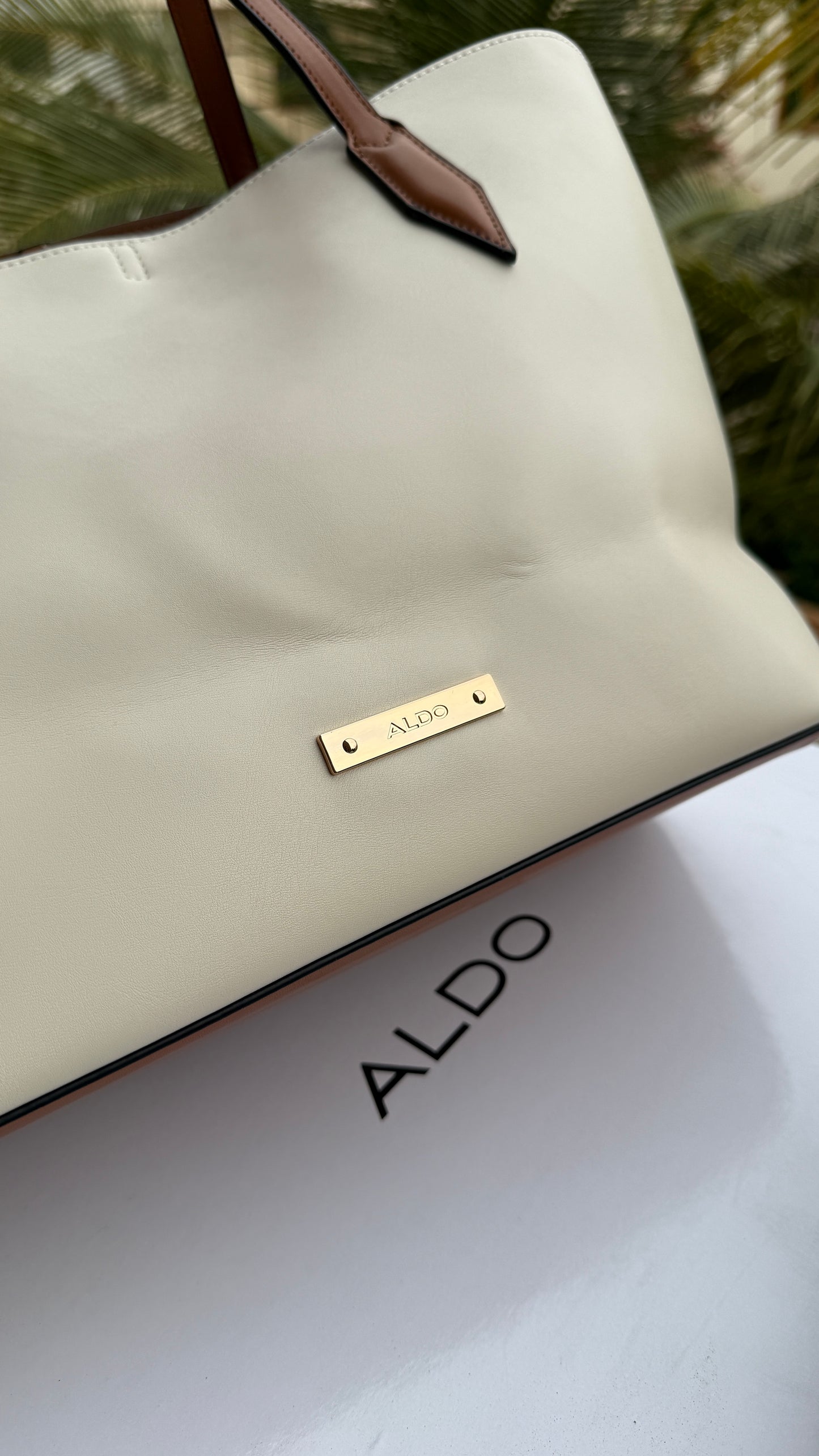 Aldo Tote-With Card Wallet & Pouch-With Box-Master Series