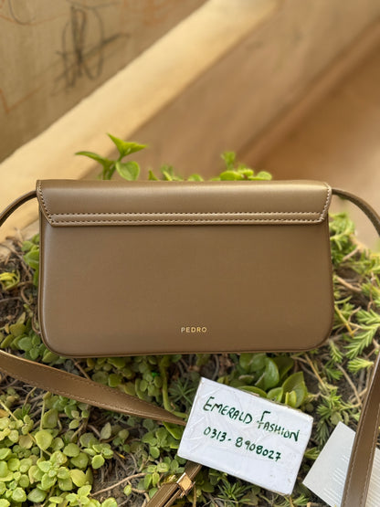 PEDRO Studio Shoulder Bag - Taupe Color-Master Series
