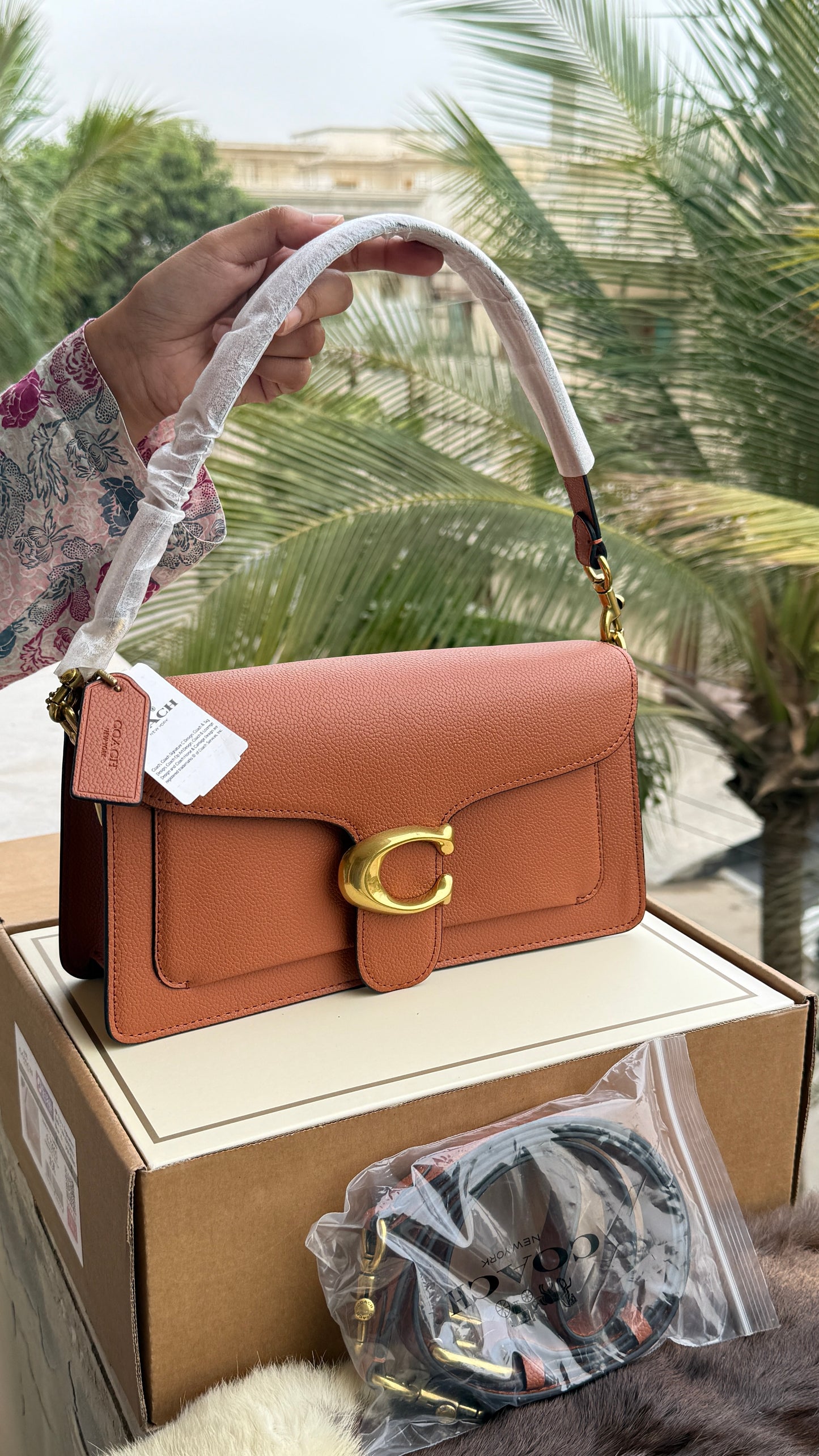 Coach Tabby 26 Shoulder Bag-Top Quality-Master Plus With Double Folding box.