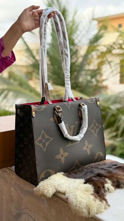 Louis Vuitton On The Go Tote With Double Box-Master Plus Series