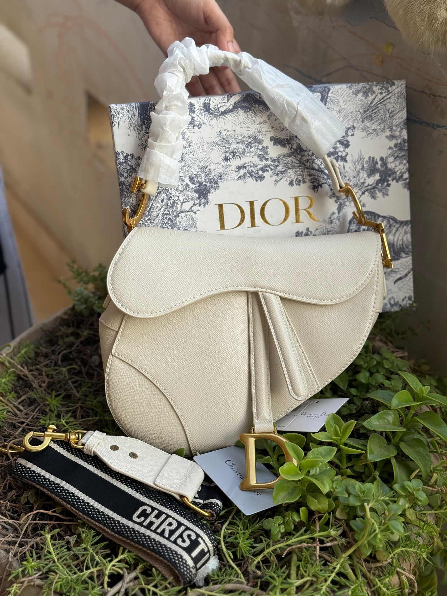 Christian Dior Saddle Bag-Master Plus Series-Box Packaging Include