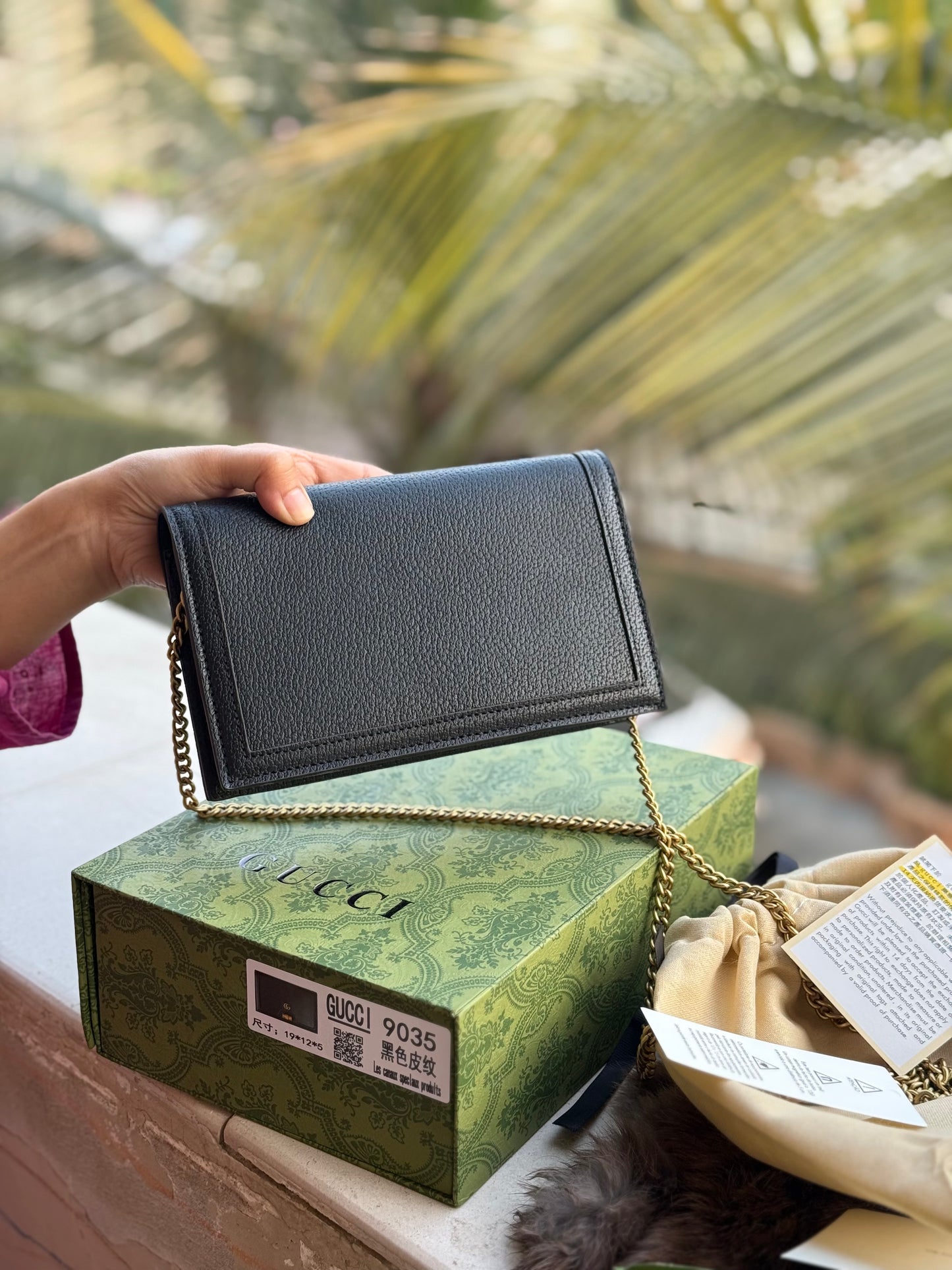 Gucci Diana Messenger Bag-Master Plus Series-Folding Box Packaging included.