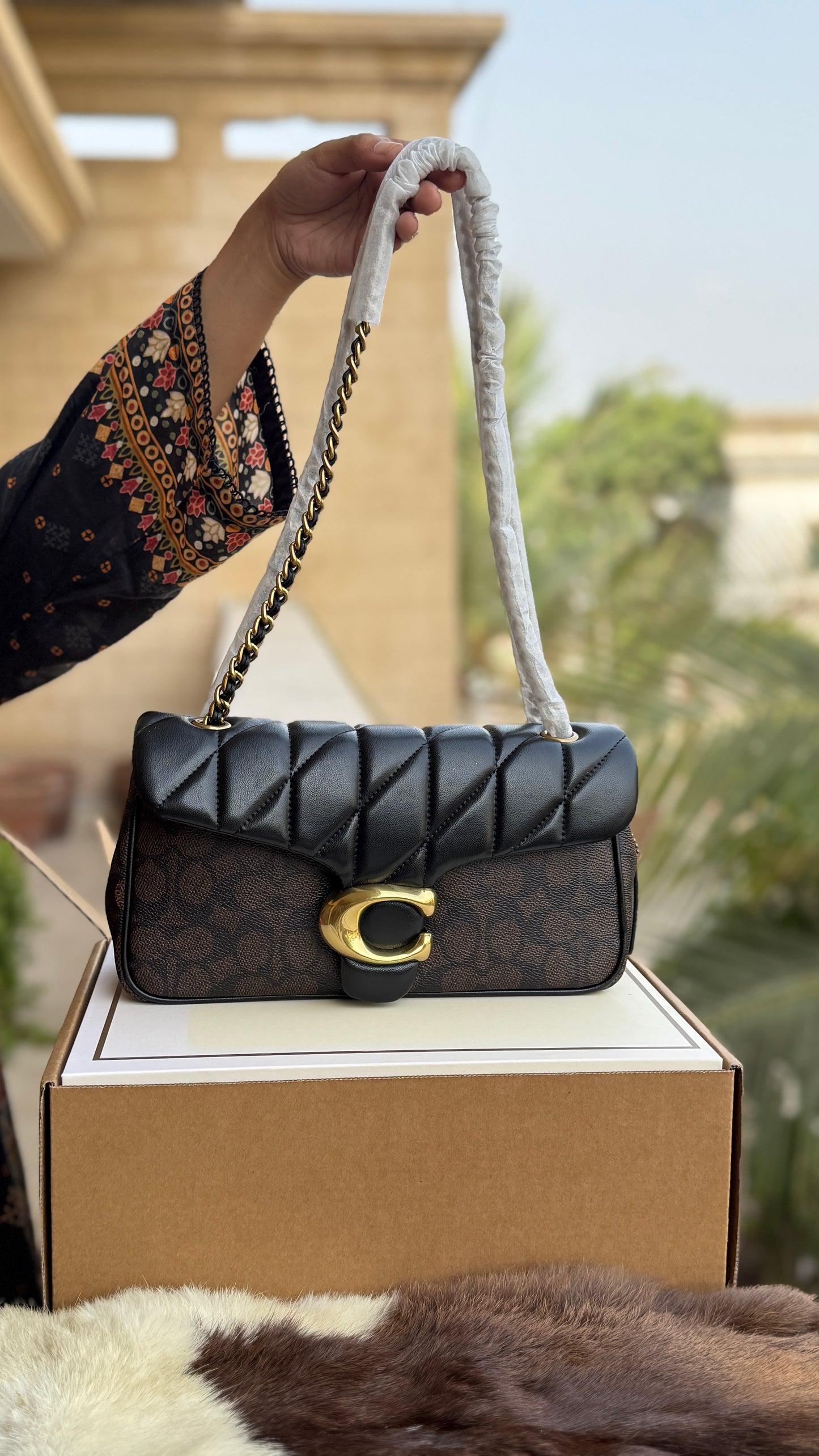 Coach Tabby 26 Quilted Shoulder Bag-Top Quality-Double Box