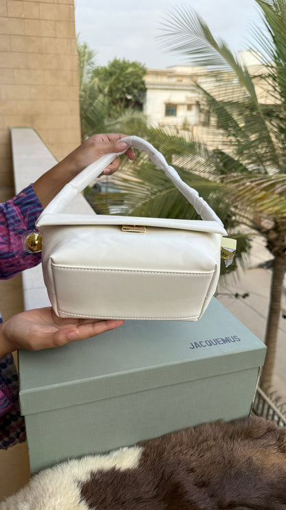 Jacquemus Le Rond Carré Shoulder Bag-Master Series-With box