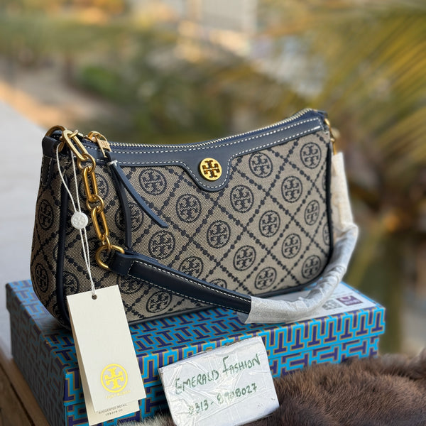 Tory Burch! T Monogram Studio bag- Master series With Box