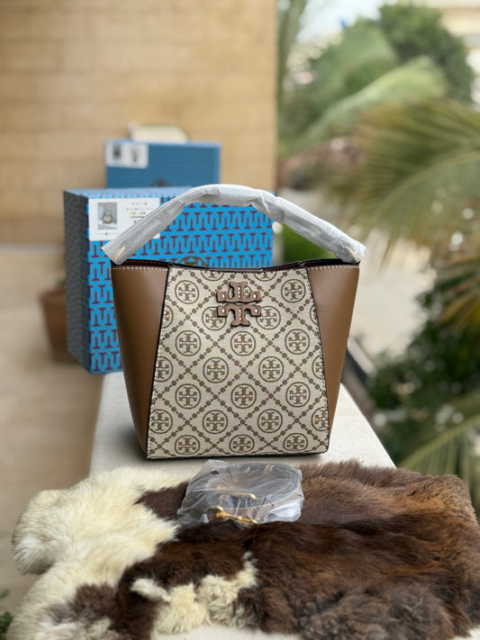 TORY BURCH MCGRAW BUCKET BAG ( Master Series )