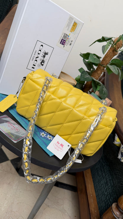 Coach Quilted Tabby 20 Shoulder Bag-Master Series-With Box