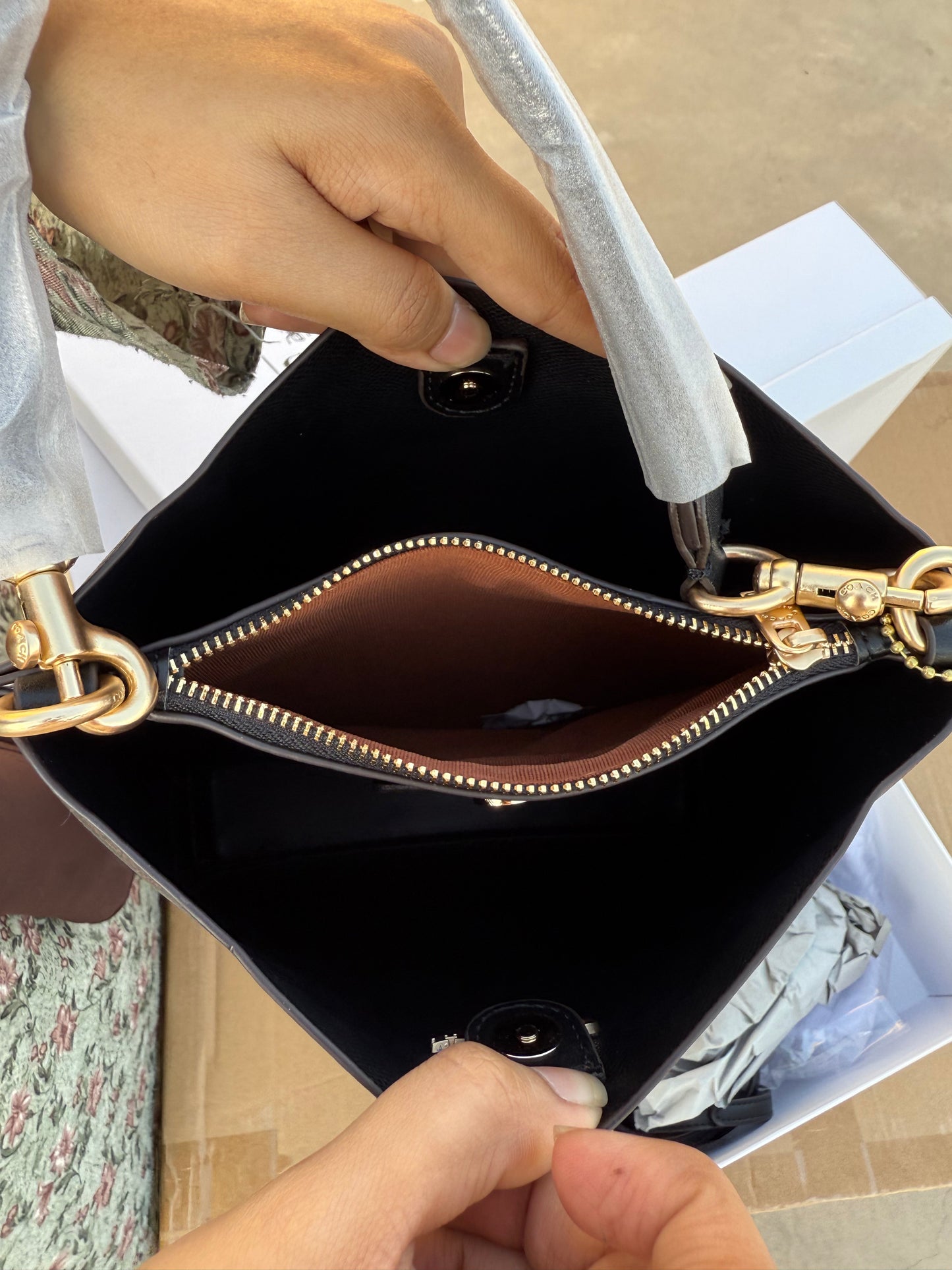 Coach Mollie 22 Bucket Bag Master Plus Series With box