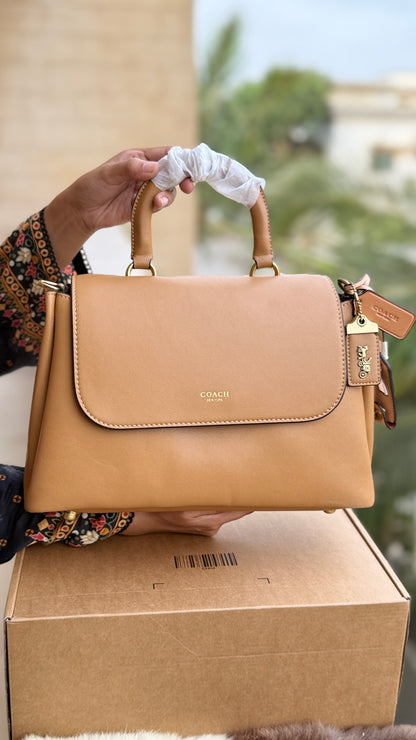 Coach Slouchy Rogue Top Handle bag-Master Plus Series.