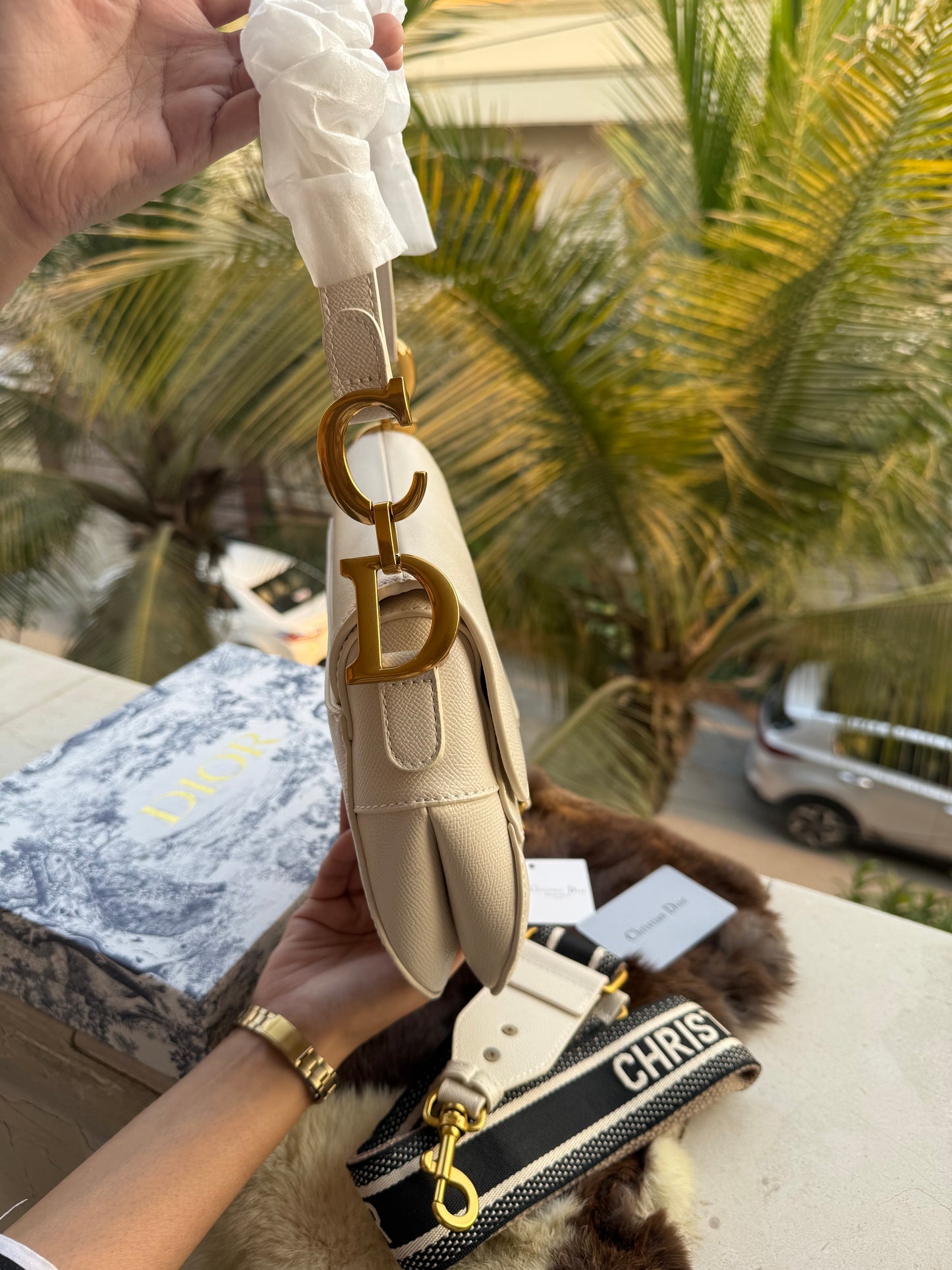 Christian Dior Saddle Bag-Master Plus Series-Box Packaging Include