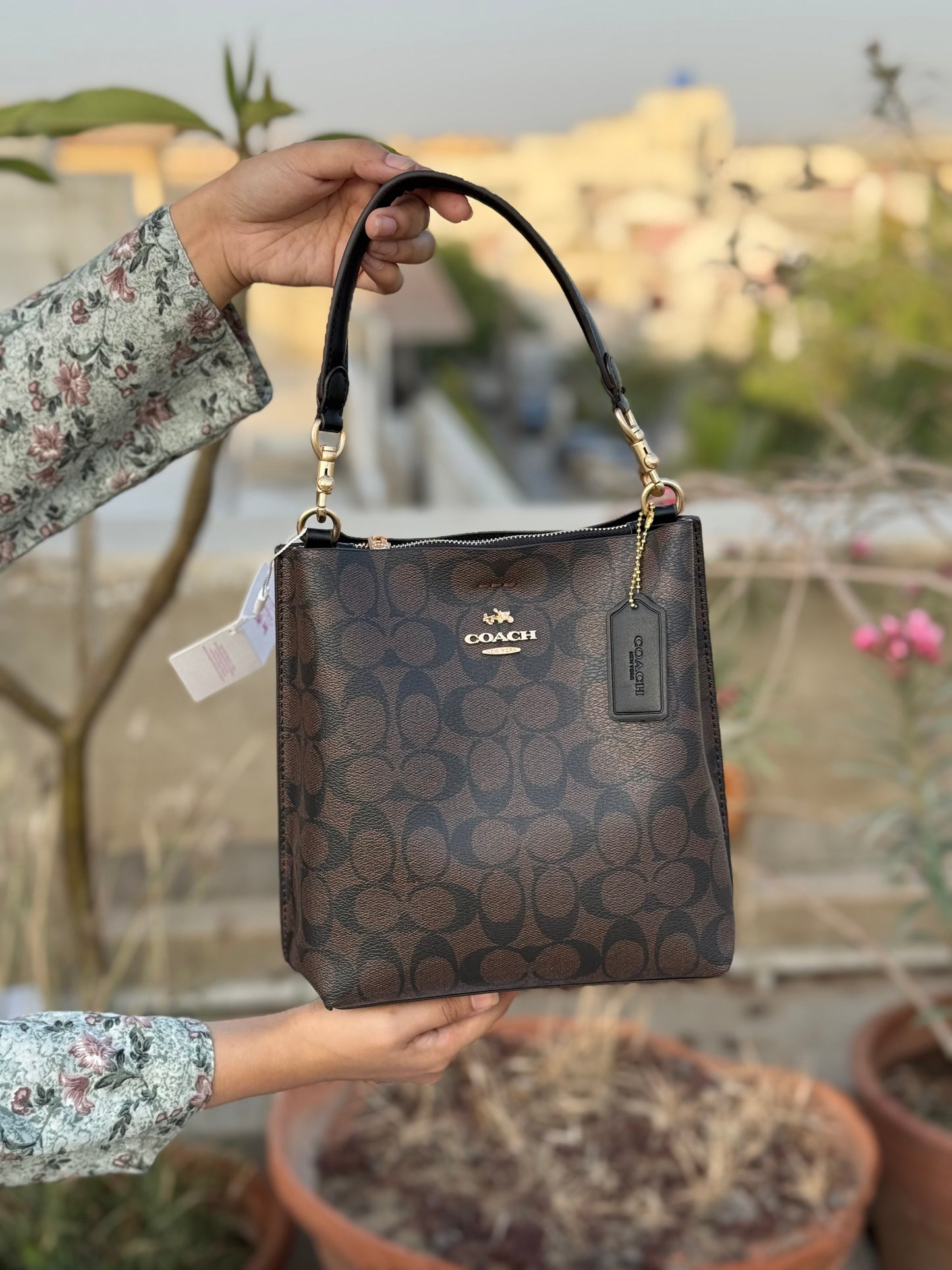 Coach Mollie 22 Bucket Bag Master Plus Series With box