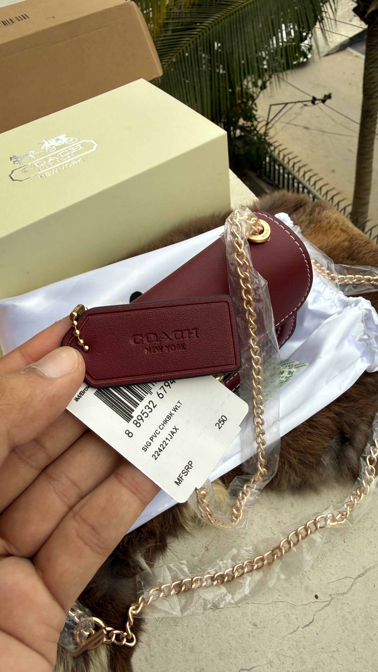 Coach Morgan Mini Crossbody/Shoulder-Master Plus Series-Folding double Box