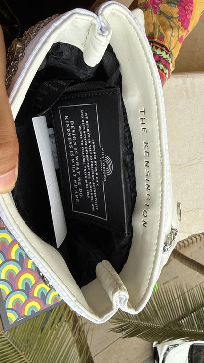 Kurt Geiger London Mini Crystal Kensington Bag-Master Series-With Box