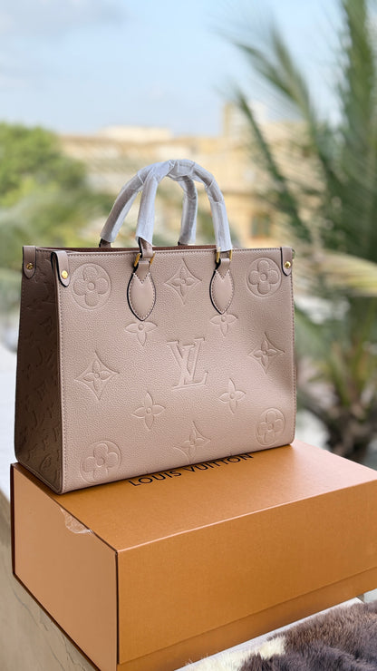 Louis Vuitton On The Go Tote With Double Box-Master Plus Series