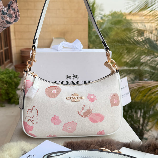 Coach Teri Hobo Japanese Floral Print-Master Plus Series-folding box packaging.
