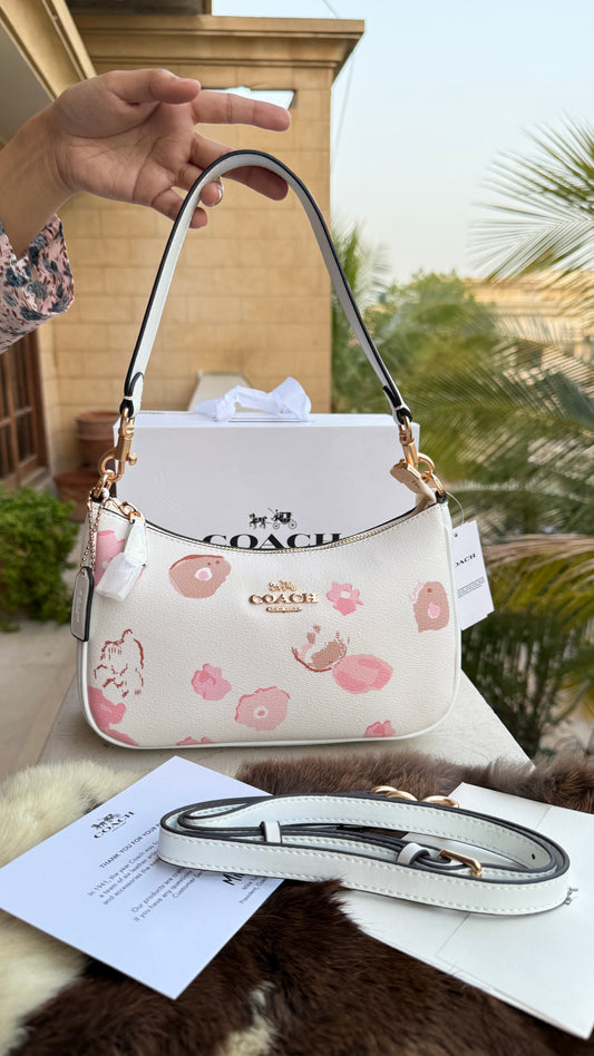 Coach Teri Hobo Japanese Floral Print-Master Plus Series-folding box packaging.