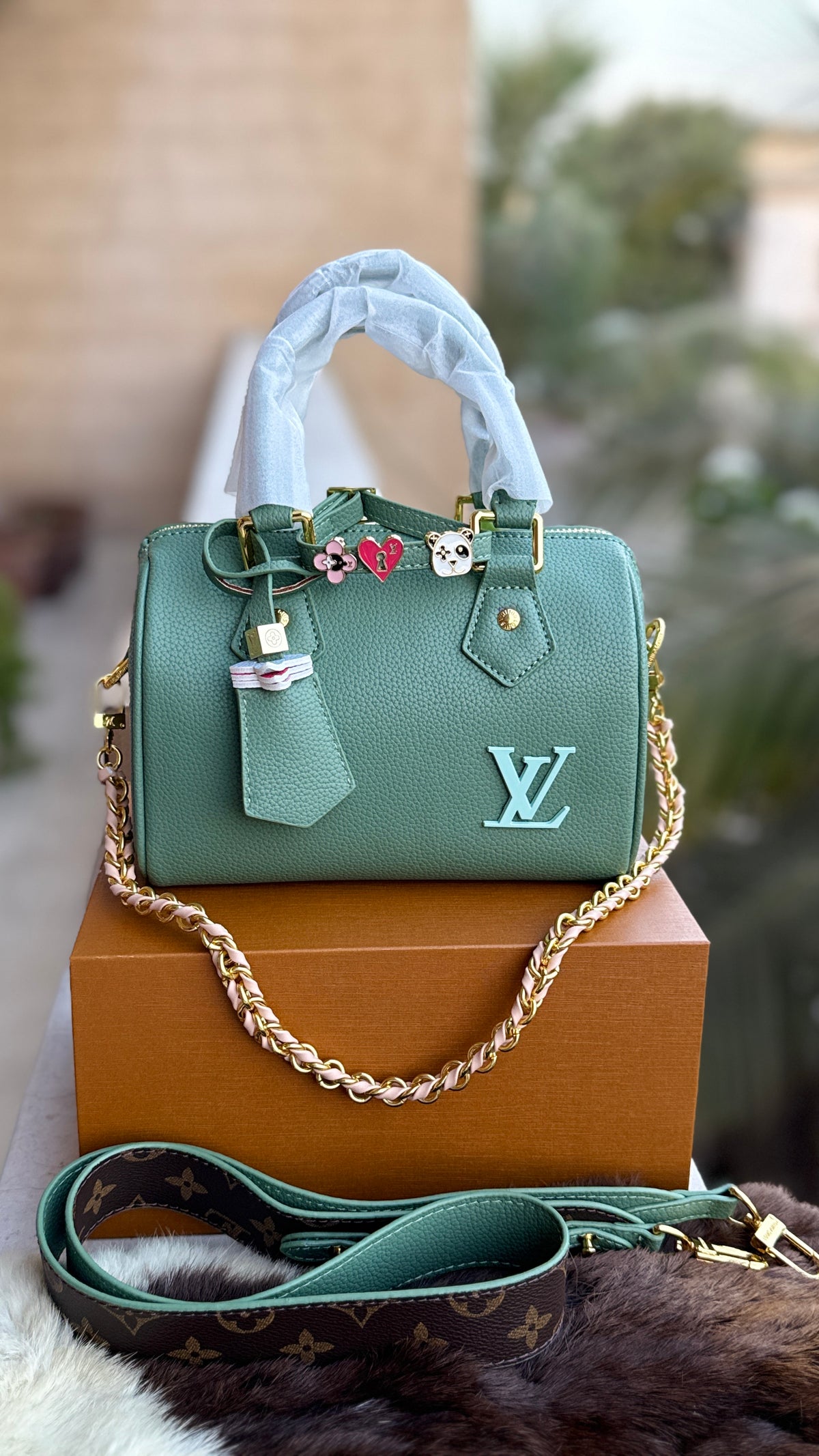 Louis Vuitton Speedy Nano-AAA Series-double Folding box