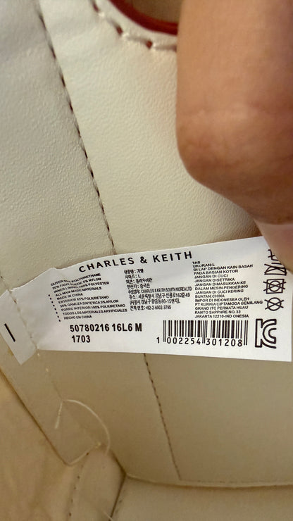 Charles & Keith Scottie Bucket Bag-Master Plus Series-With Paper Bag