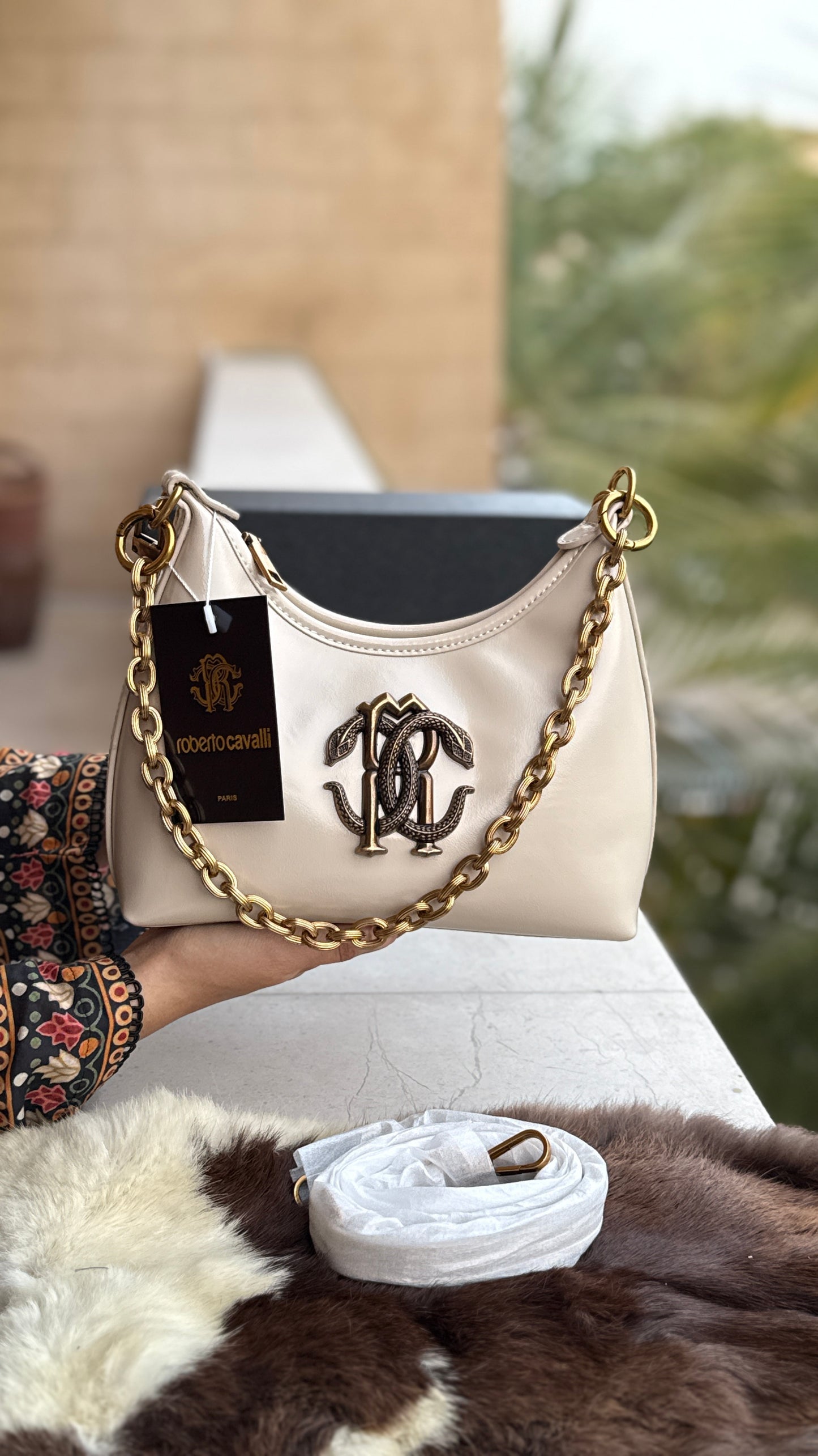 Roberto Cavalli Shoulder Bag-Master series with box.