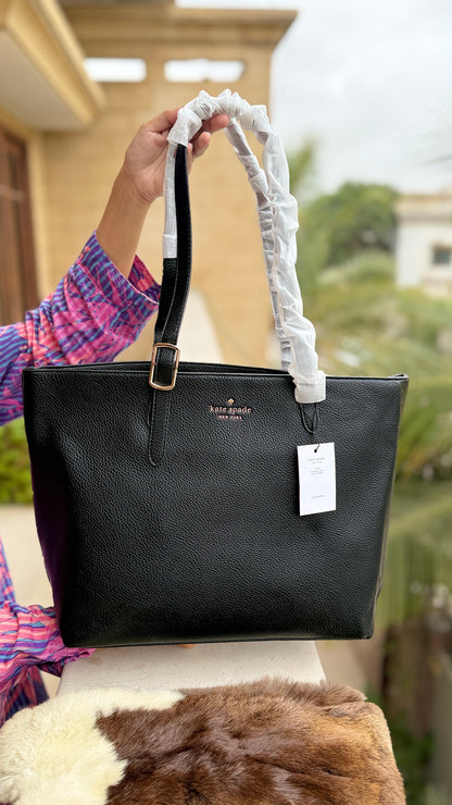 Kate Spade New York 454 Large Pebbled Leather Tote-Master Series