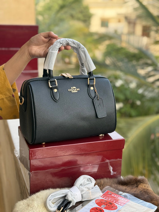 Coach Rowan Satchel With Box Master Series