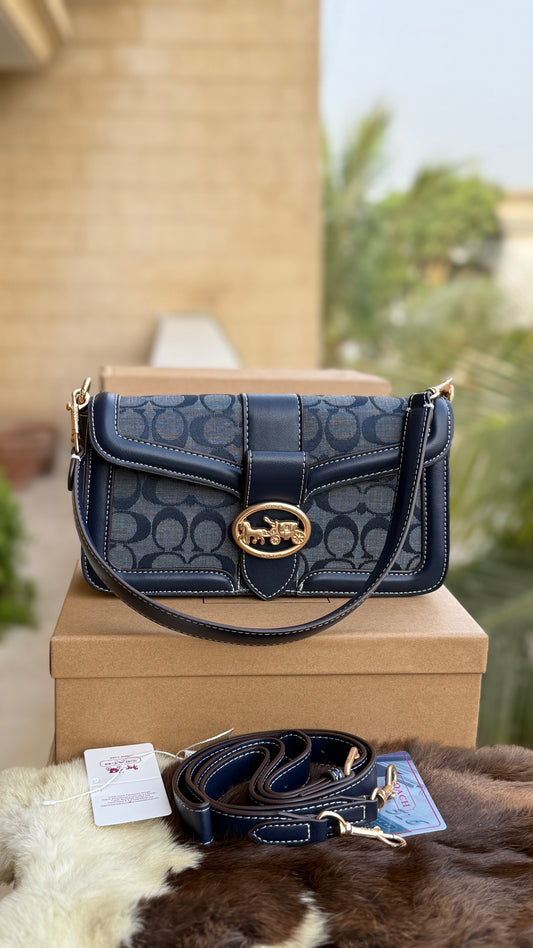 Coach Georgie Shoulder Bag-Double Folding Box-Master Plus Series
