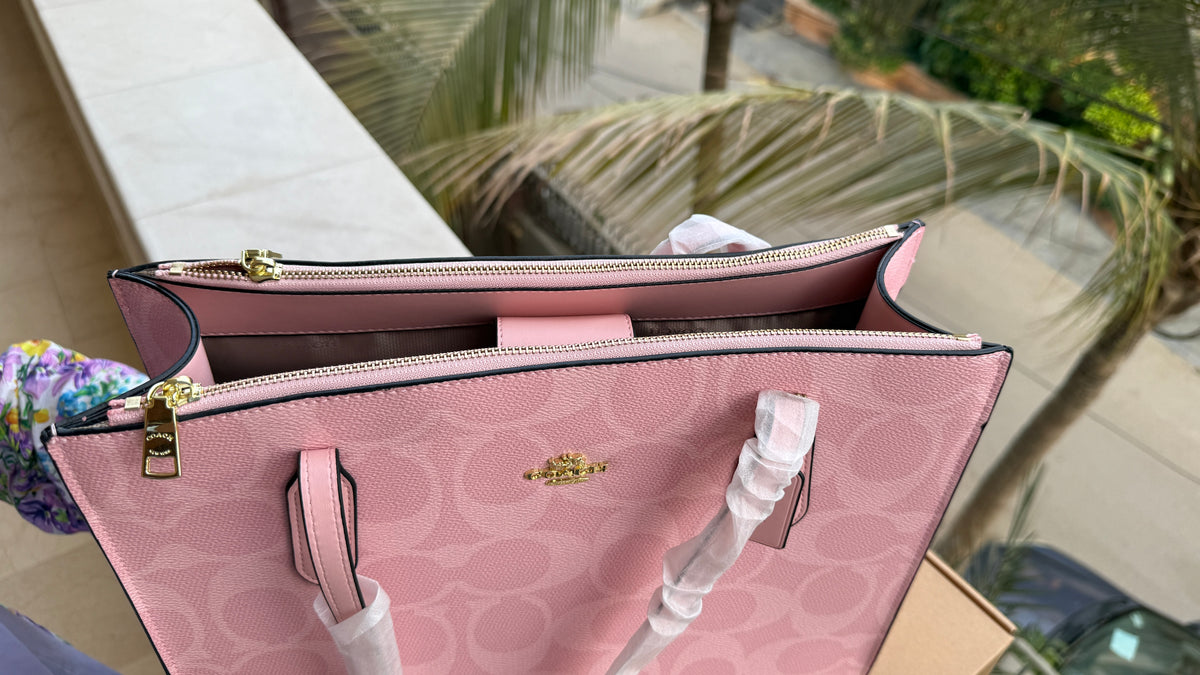 Coach Nina tote Folding Box Packing Master Plus series.
