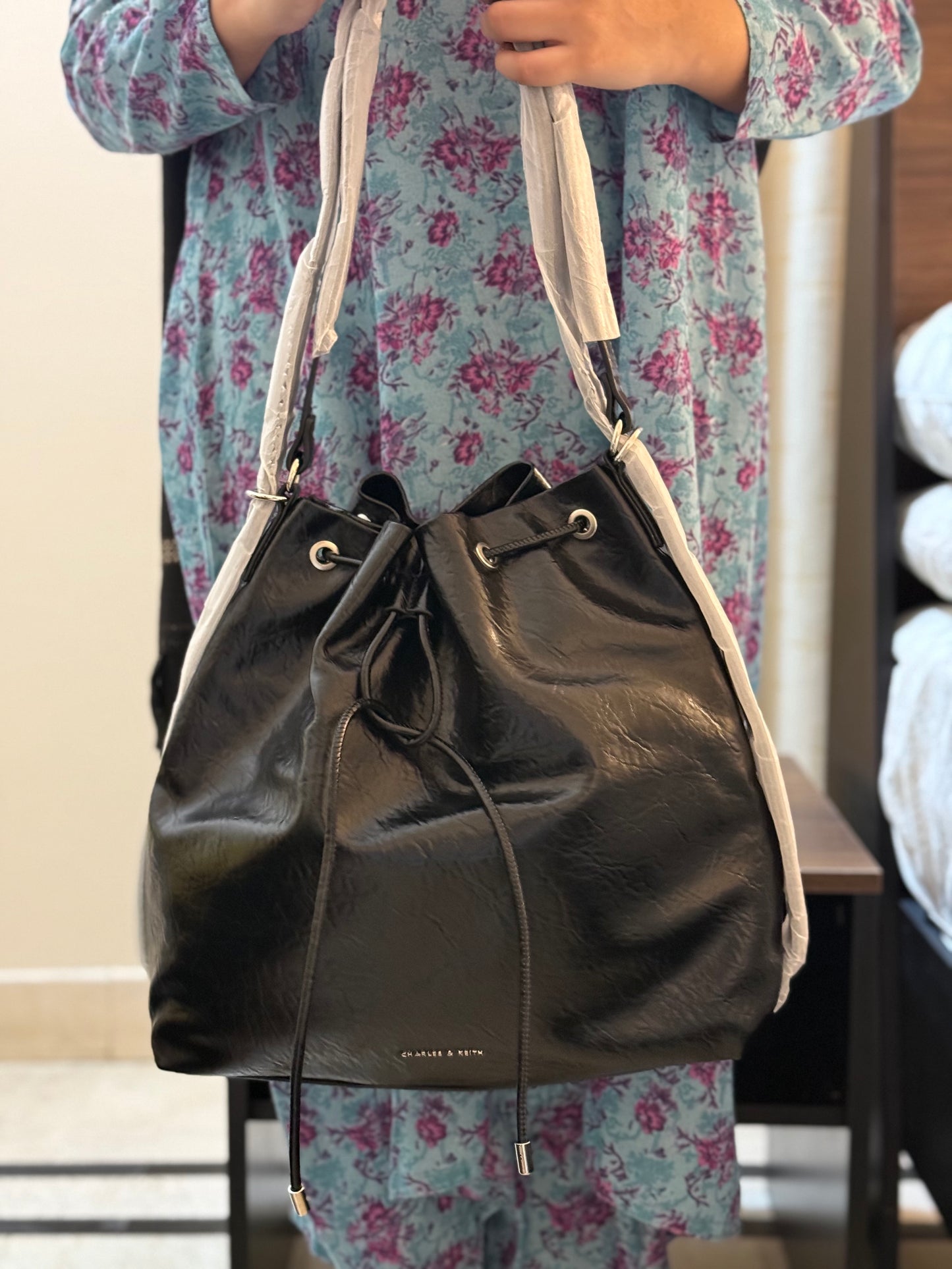 .C&K Neva 2 Way Backpack + Bucket Bag