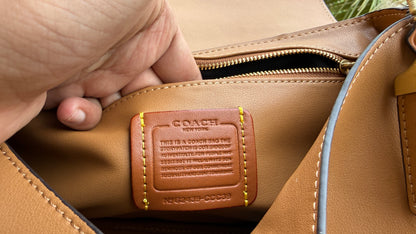 Coach Slouchy Rogue Top Handle bag-Master Plus Series.