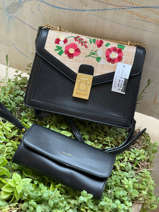 ALDO FLORAL Crossbody with pouch!