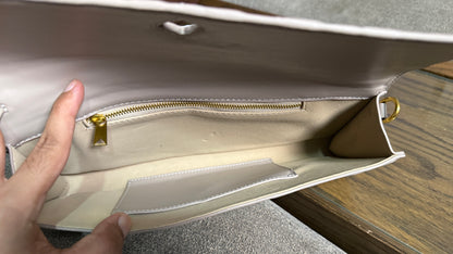Bottega Venetta Andiamo Clutch.